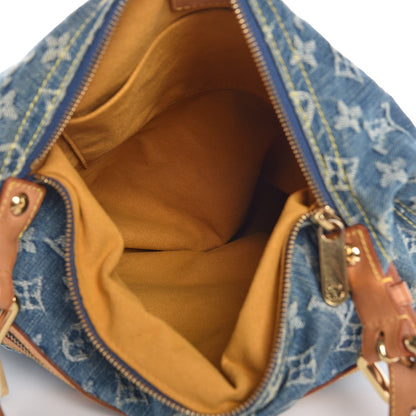Louis Vuitton Denim Baggy GM Blue 5 of 7