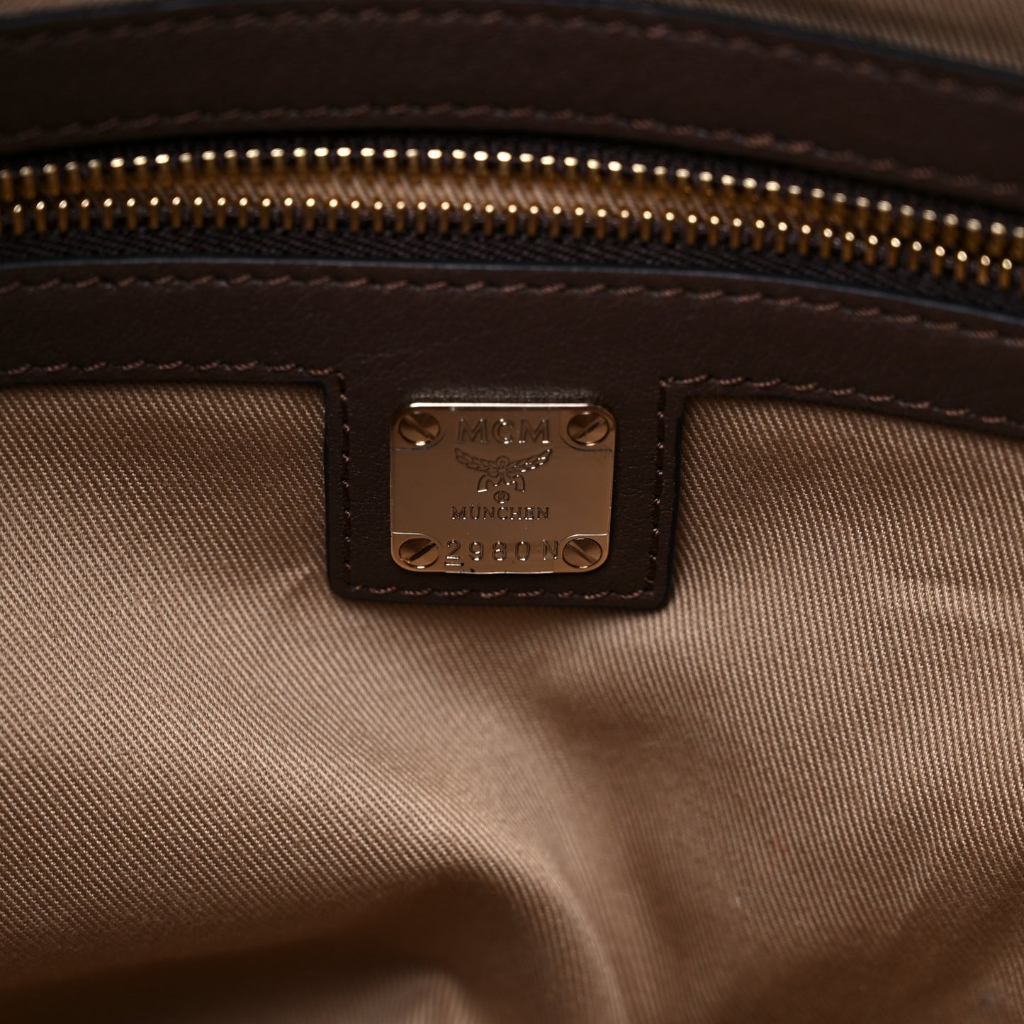 Calfskin Ottomar Monogram Medium Klara Hobo Chestnut
