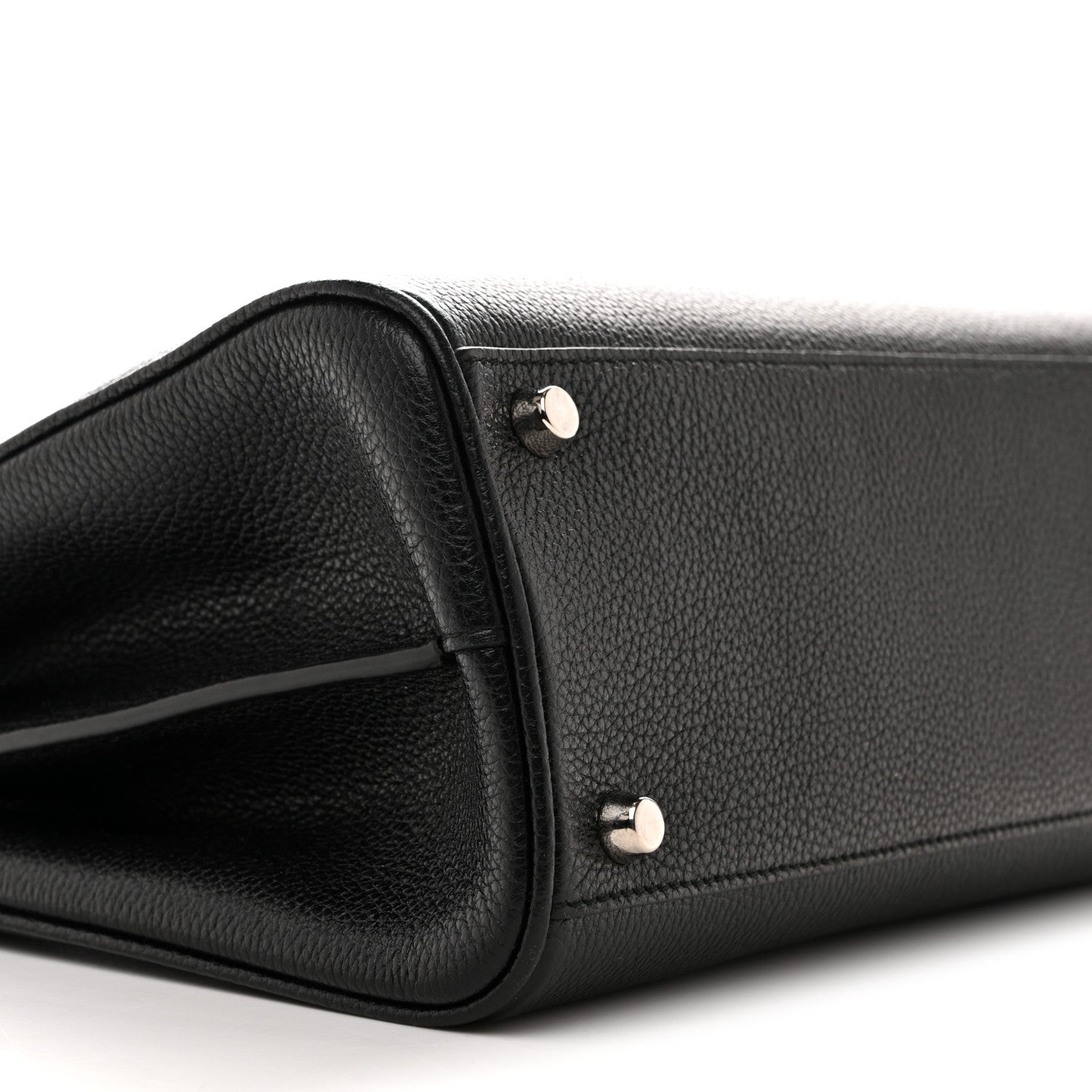 Gucci Grainy Calfskin Small Zumi Top Handle Bag Black 9 of 14