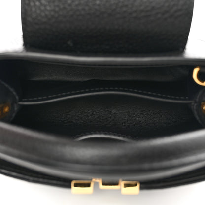 Louis Vuitton Taurillon Mini Capucines Black 5 of 8