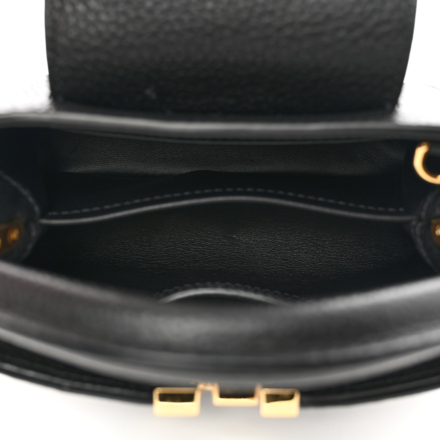 Taurillon Mini Capucines Black