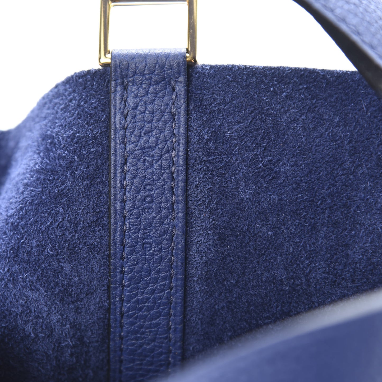 Taurillon Maurice Picotin Lock 18 PM Bleu Saphir