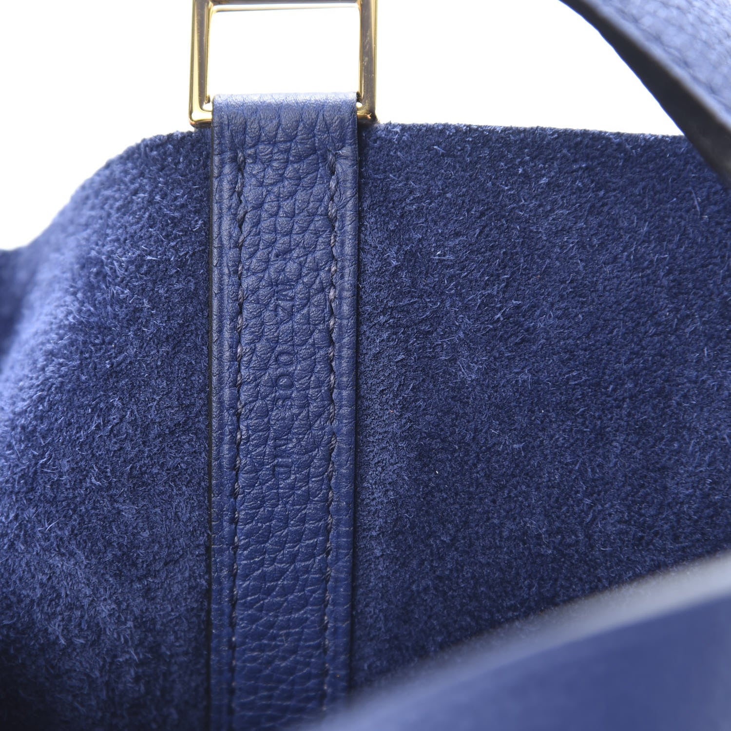 Hermes Taurillon Maurice Picotin Lock 18 PM Bleu Saphir 7 of 11