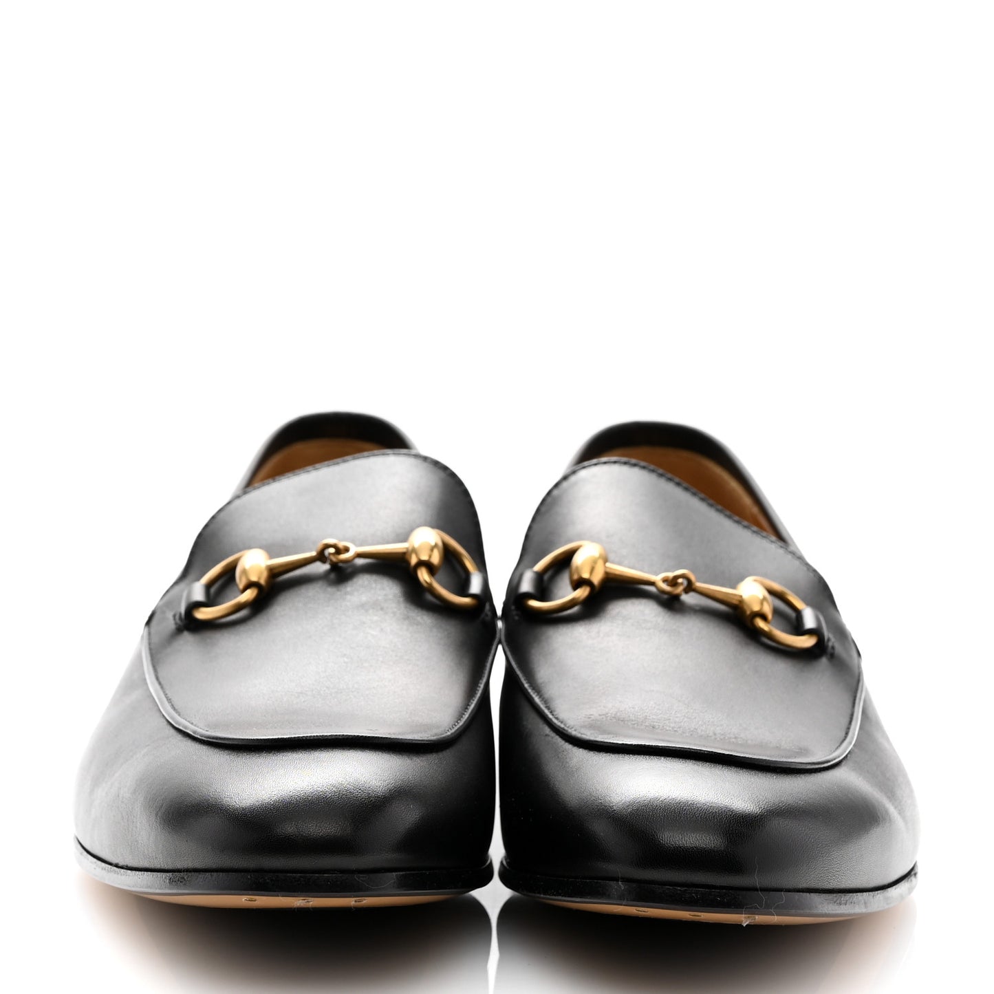 Calfskin Horsebit Mens Jordaan Loafers 8.5 Black