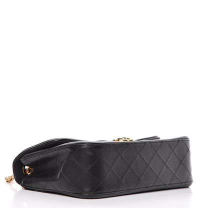 Chanel Lambskin Quilted Medium Elegant CC Flap Beige Black 4 of 14