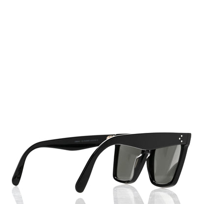 Celine Acetate Polarized Oversized Sunglasses CL4055IN Black 4 of 6