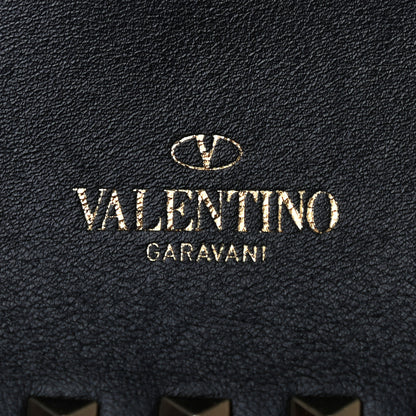 Valentino Garavani Nappa Rockstud Bangle Clutch Black 6 of 7