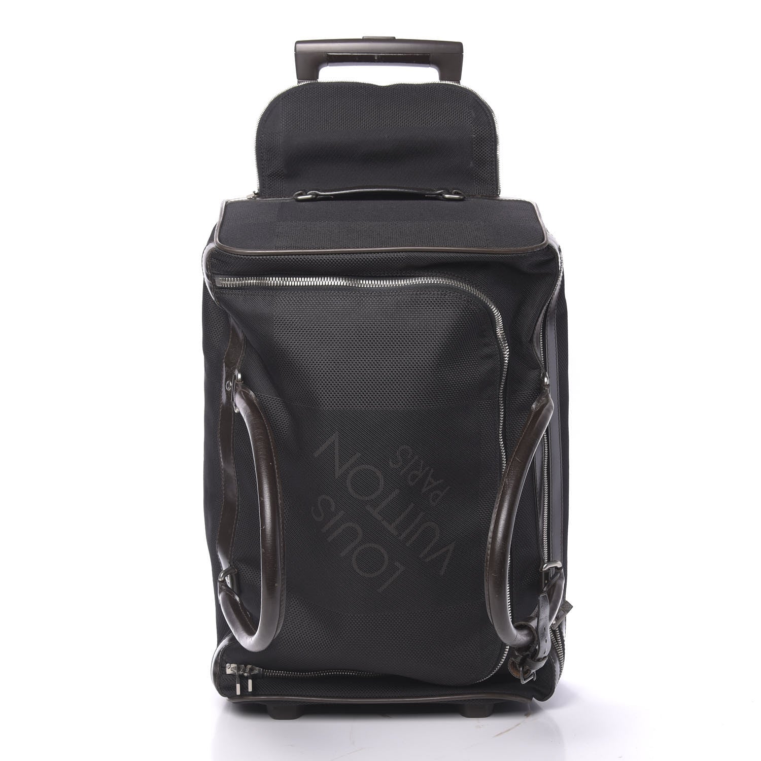Louis Vuitton Damier Geant Eole Rolling Luggage 50 Black 4 of 15