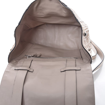Proenza Schouler Python Small PS Courier Backpack Canvas 5 of 10