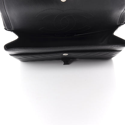 Chanel Aged Calfskin Chevron Quilted 2.55 Reissue 225 Flap So Black 5 of 11
