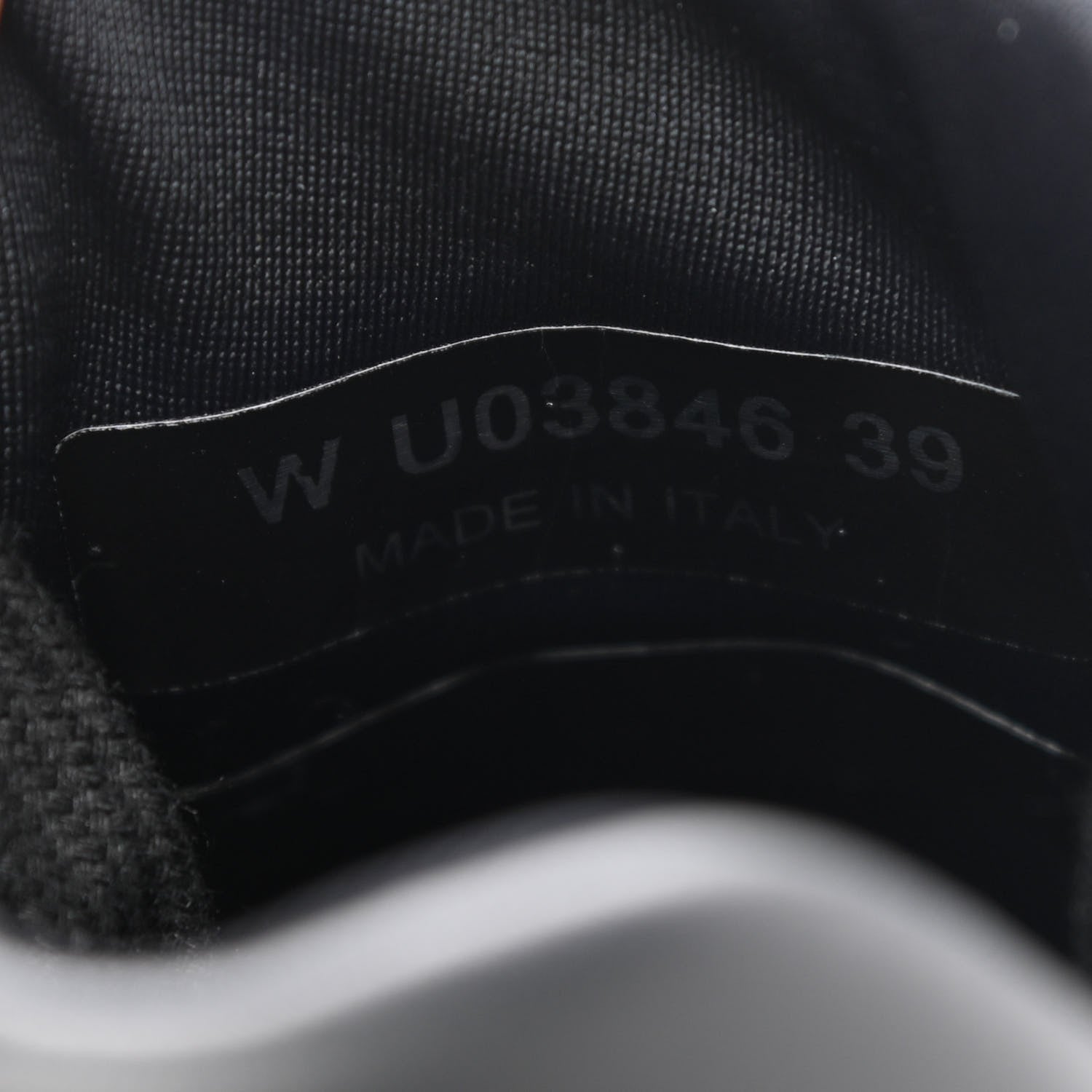 Chanel Calfskin Lambskin CC Sneakers 39 Black 8 of 9