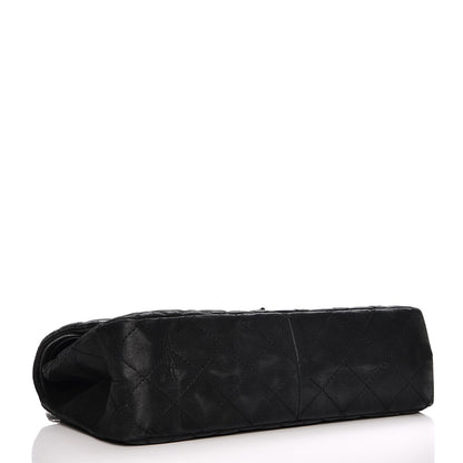 Chanel Iridescent Calfskin Quilted 2.55 Reissue 227 Flap Black 6 of 12