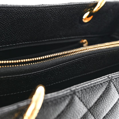 Chanel Caviar Quilted Grand Shopping Tote GST Black 11 of 11