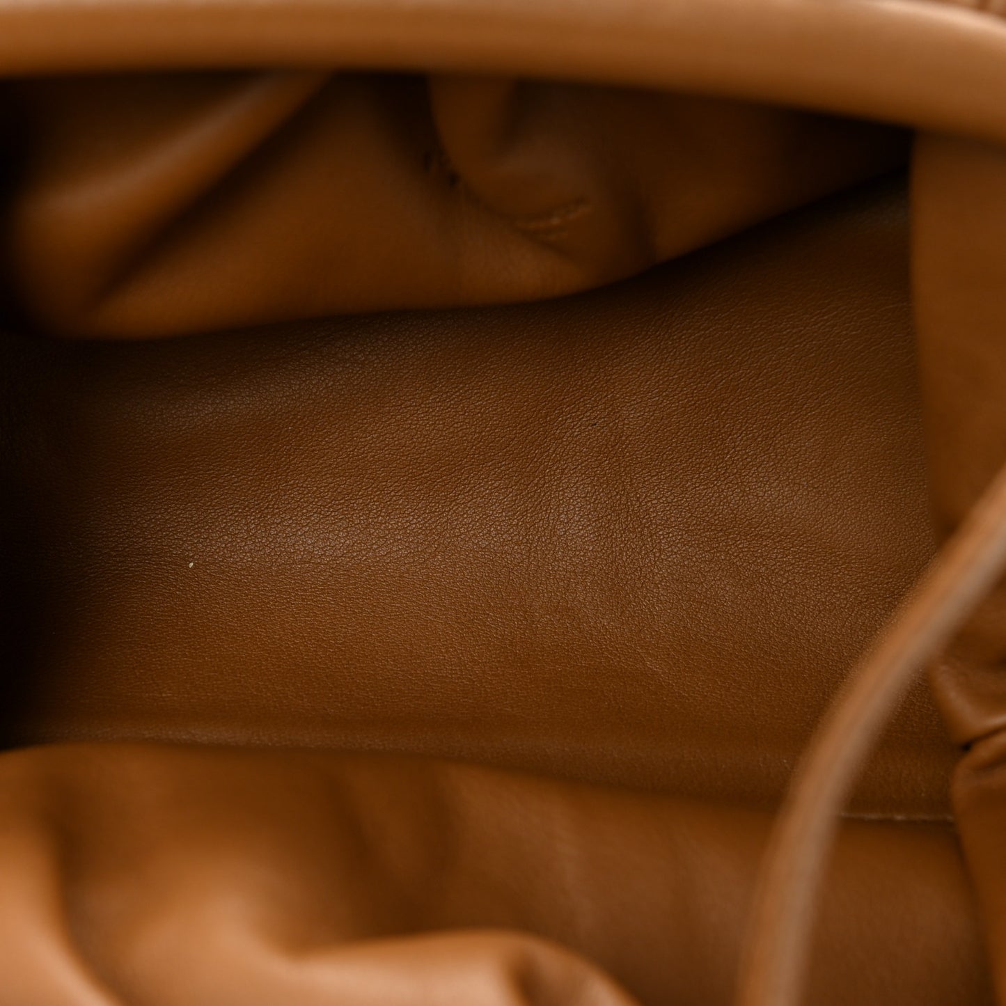 Butter Calfskin The Mini Pouch Teak