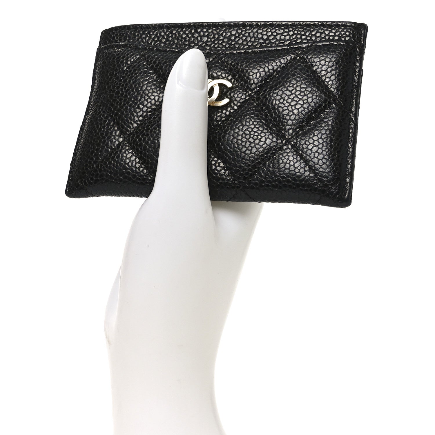 Chanel Caviar Quilted Card Holder Black 2 of 8