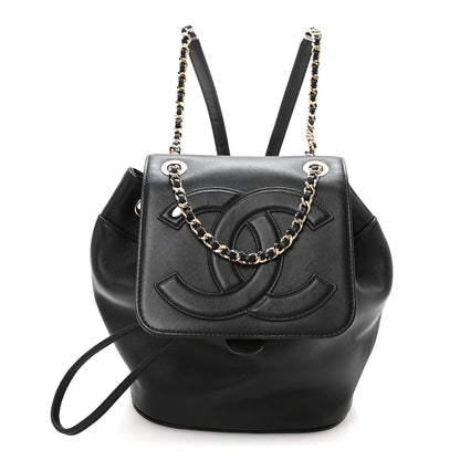 Chanel Lambskin CC Mania Backpack Black 1 of 10