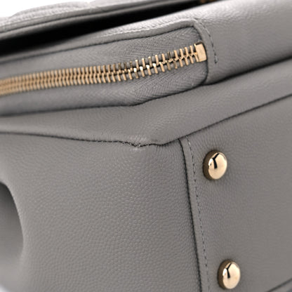 Chanel Caviar Quilted Medium Business Affinity Flap Grey 8 of 12