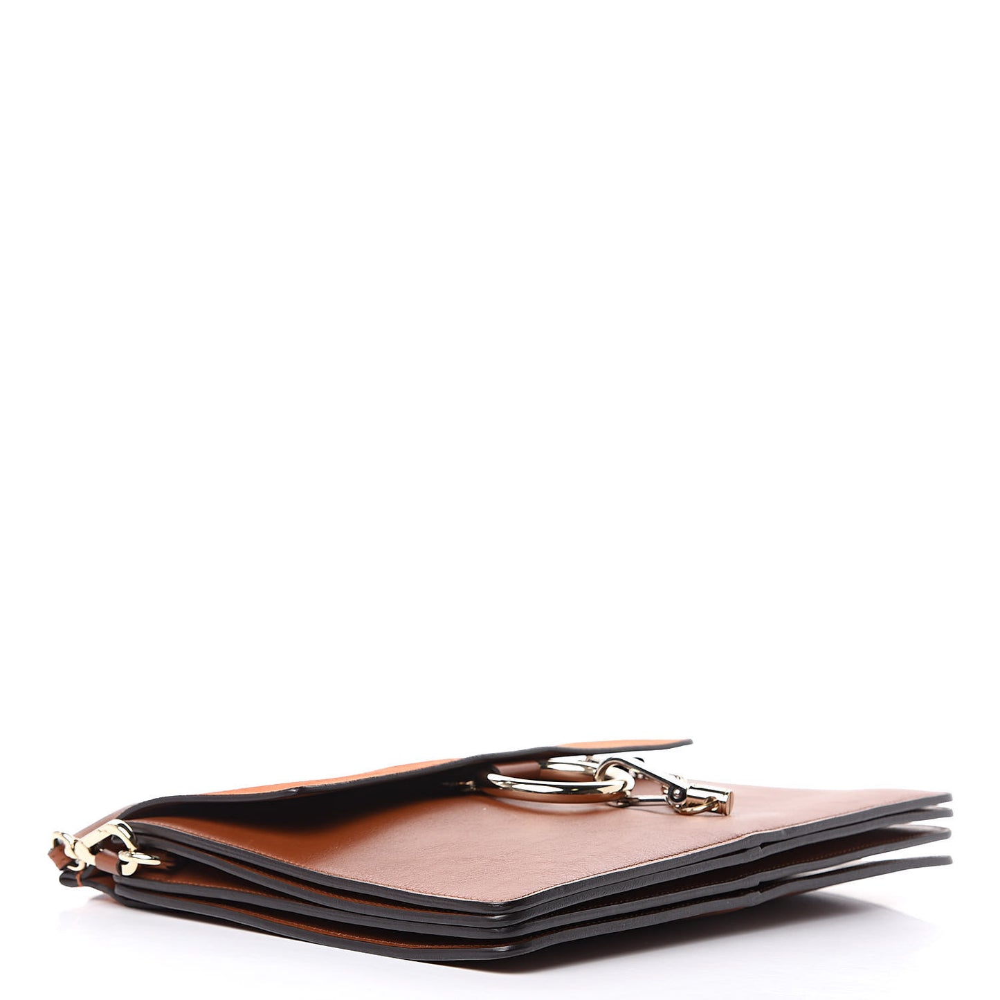 Suede Calfskin Medium Faye Shoulder Bag Tobacco
