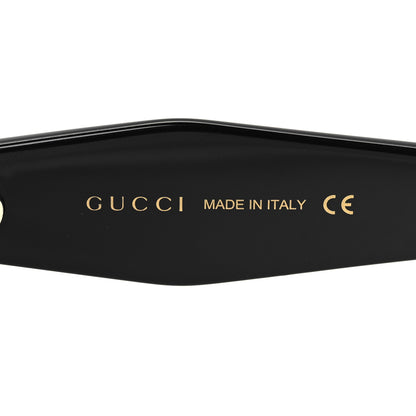 Gucci Acetate Round Frame Sunglasses GG0796S Black 6 of 8