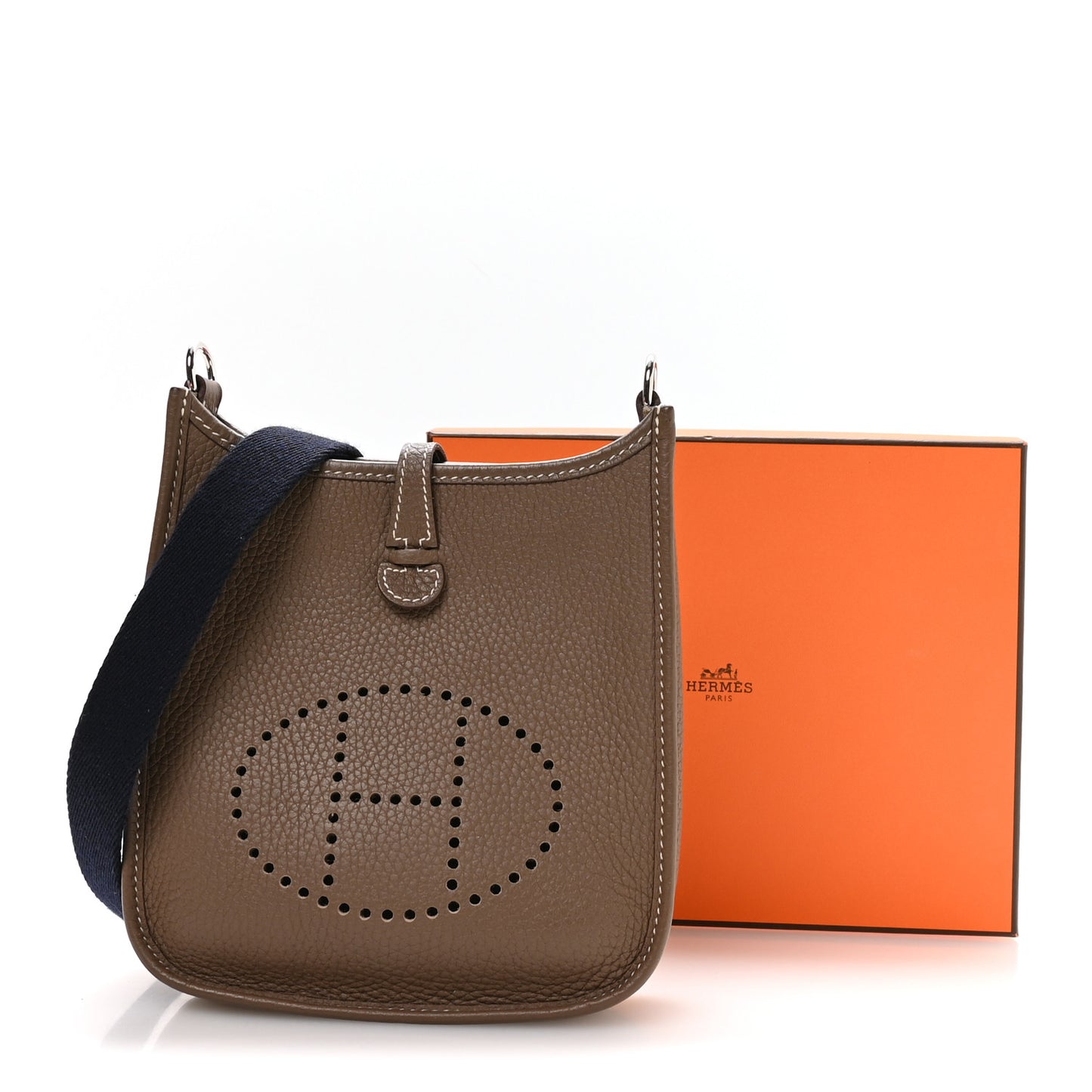 Taurillon Clemence Amazone Evelyne TPM Etoupe Bleu Indigo