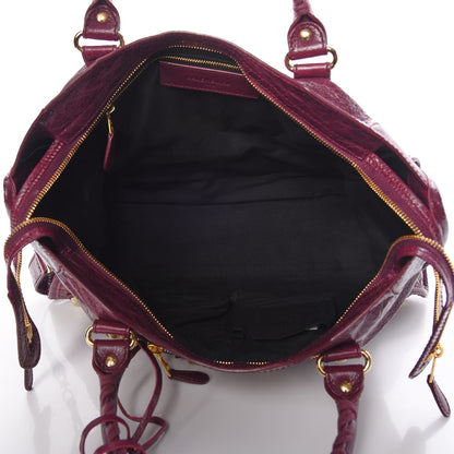 Balenciaga Agneau Giant 12 Gold Hardware City Violet Prune 6 of 8