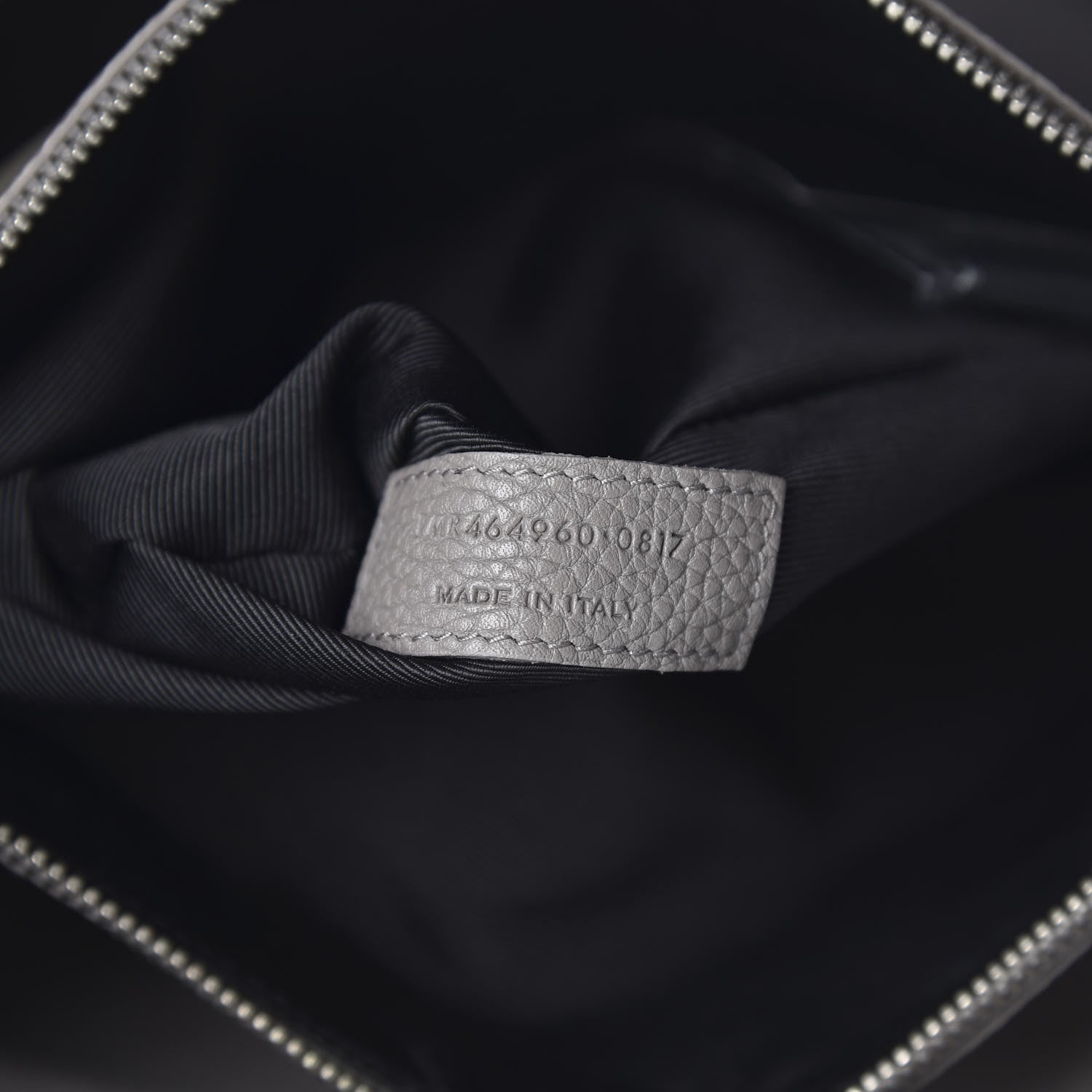 Saint Laurent Grained Calfskin Small Supple Sac De Jour Mouse Grey 7 of 18