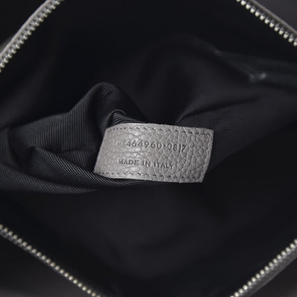 Saint Laurent Grained Calfskin Small Supple Sac De Jour Mouse Grey 7 of 18