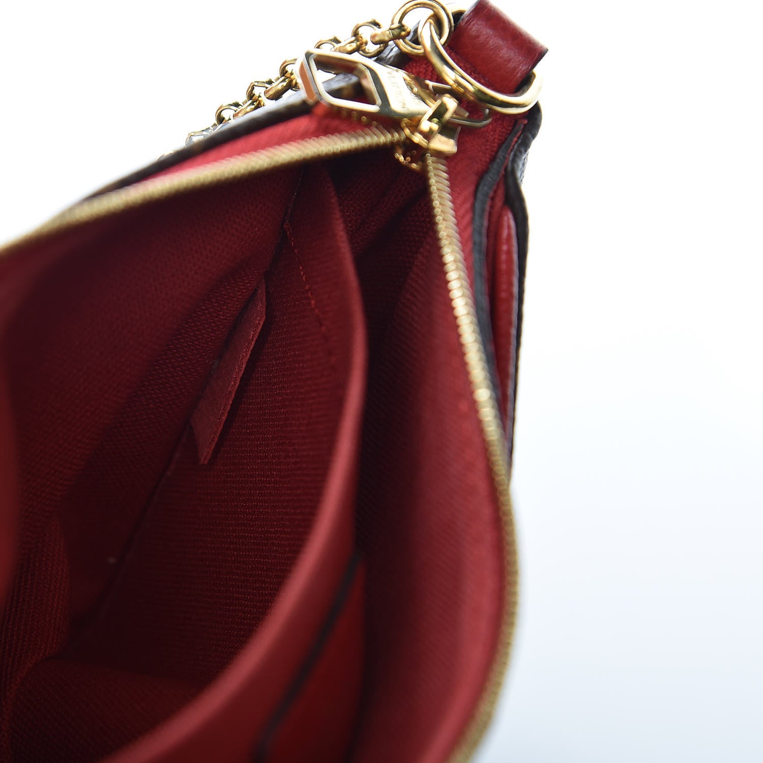 Louis Vuitton Monogram Pallas Clutch Cherry 8 of 10