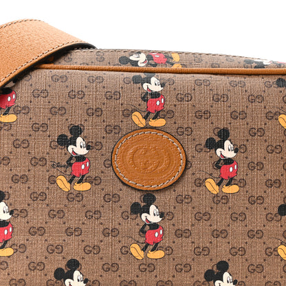 Gucci X DISNEY Mini Vintage GG Supreme Monogram Mickey Mouse Small Belt Bag 80 32 Beige Vintage Sun Oil 7 of 9