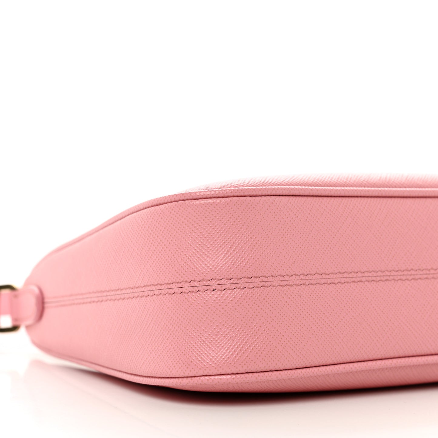Saffiano Lux Mini Re-Edition Shoulder Bag Petalo