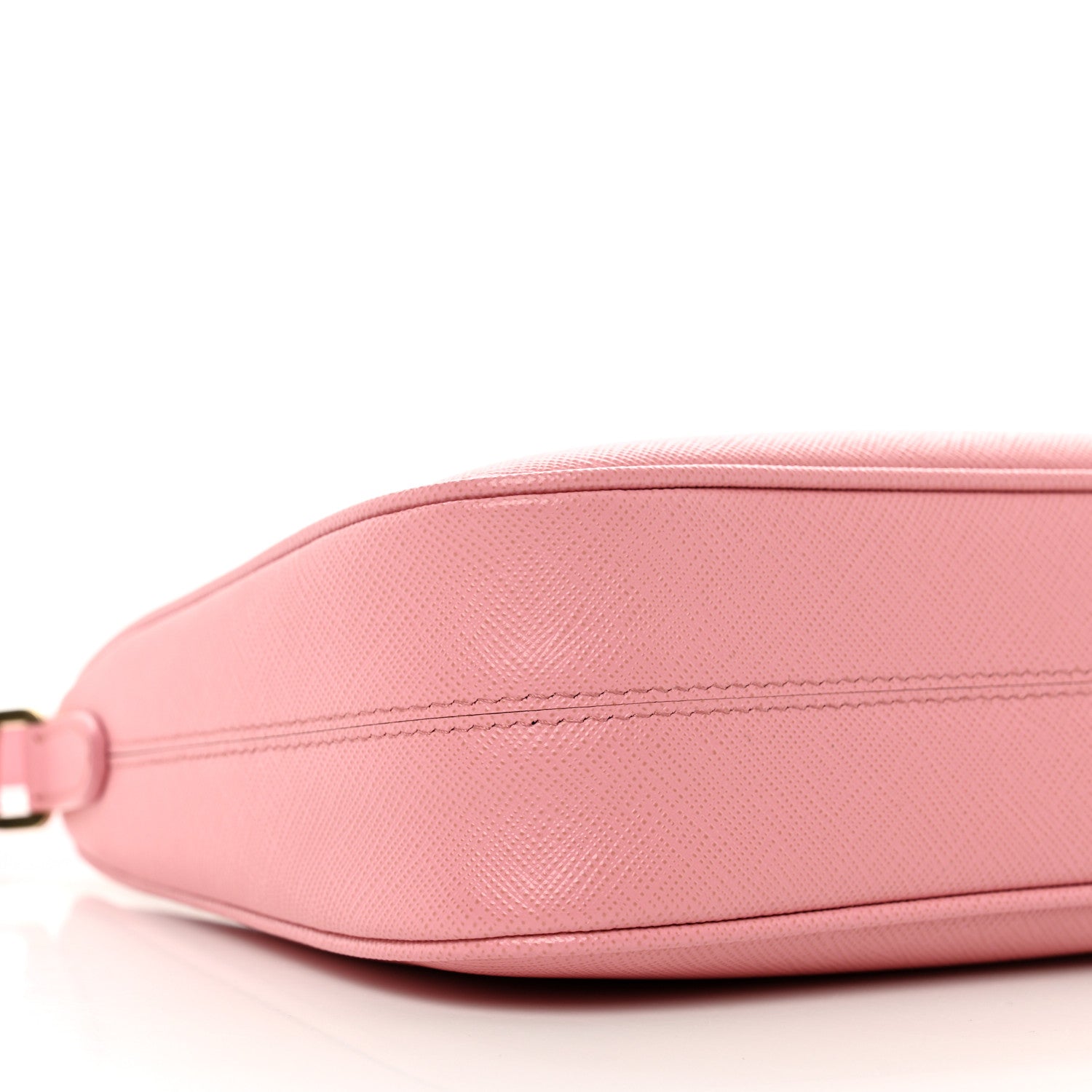 Prada Saffiano Lux Mini Re-Edition Shoulder Bag Petalo 11 of 12