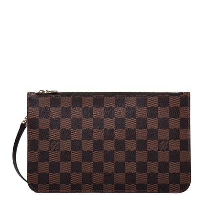 Louis Vuitton Damier Ebene Neverfull MM GM Pochette 1 of 12