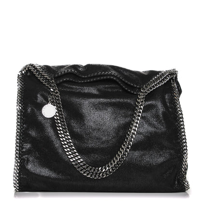 Stella McCartney Shaggy Deer Big Falabella Tote Black 1 of 7