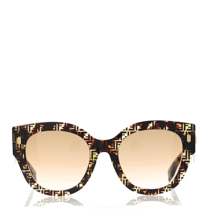 Fendi Acetate FF 53mm Sunglasses 0435/S Tortoise 2 of 4