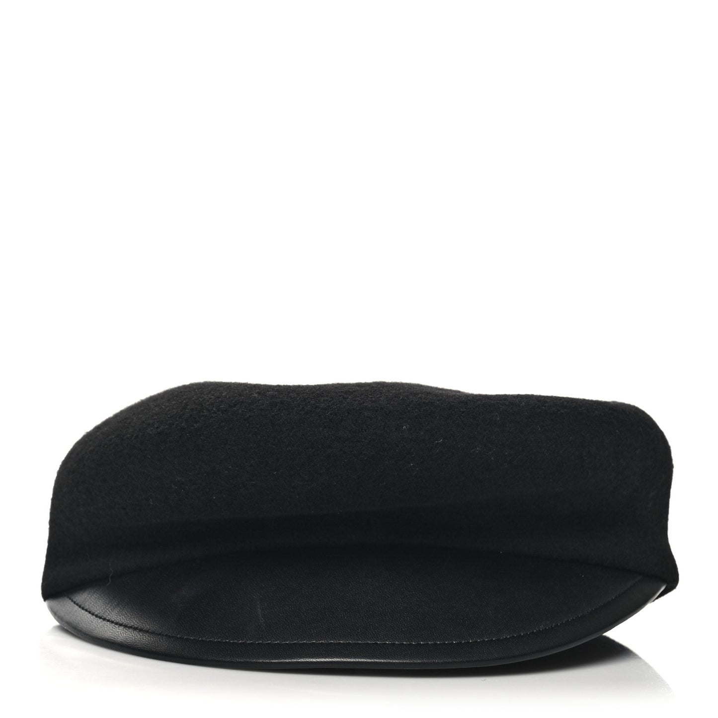 Wool Arty Beret Cap 57 Black