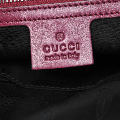 Gucci Metallic Calfskin Medium Galaxy Hobo Purple 6 of 11