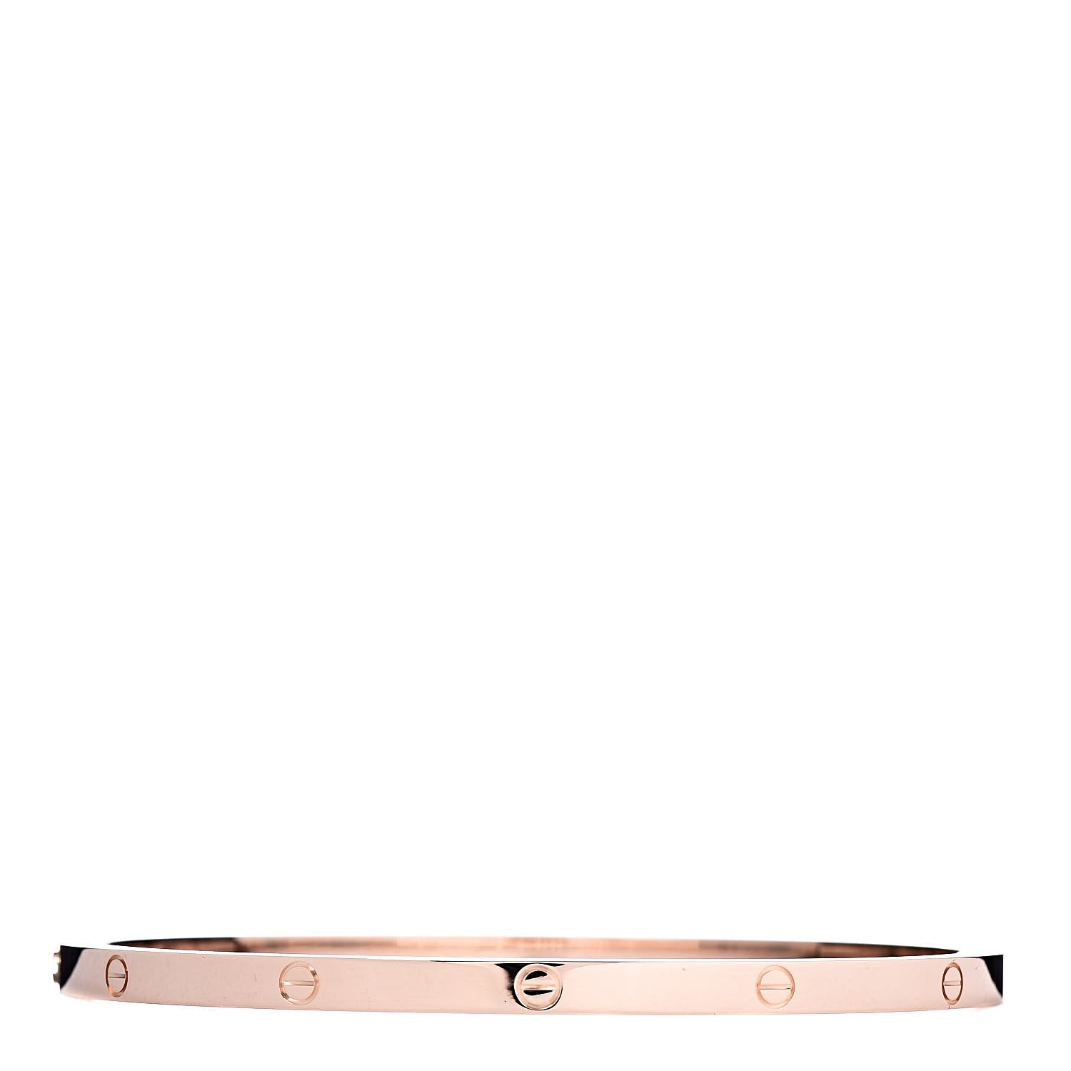 Cartier 18K Pink Gold Small LOVE Bracelet 19 1 of 4