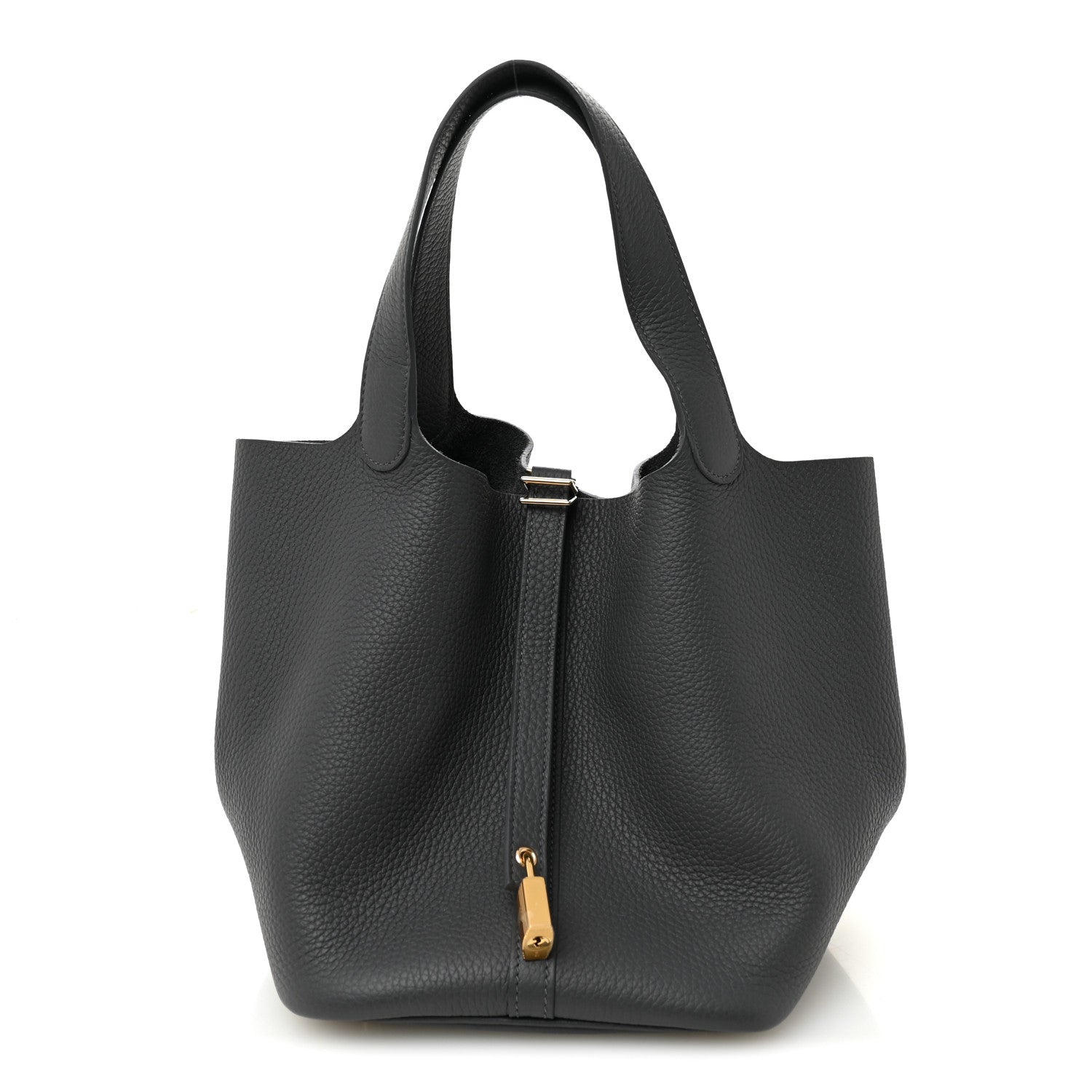 Hermes Taurillon Clemence Picotin Lock 22 MM Ardoise 1 of 10