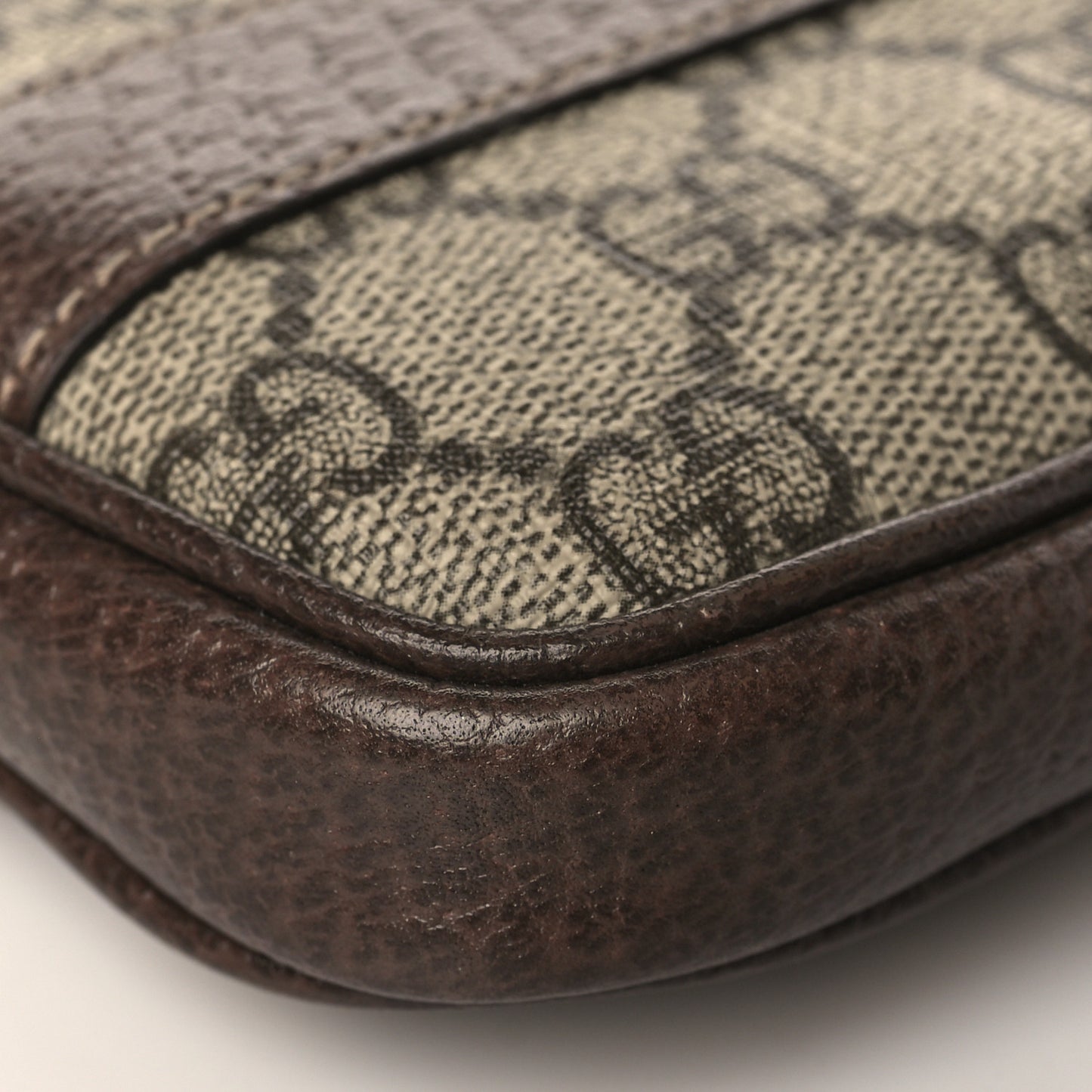 GG Supreme Monogram Web Mini Ophidia GG Bag Brown