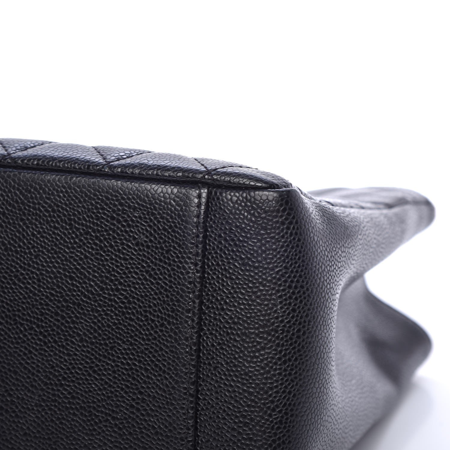 Chanel Caviar Quilted Grand Shopping Tote GST Black 9 of 11