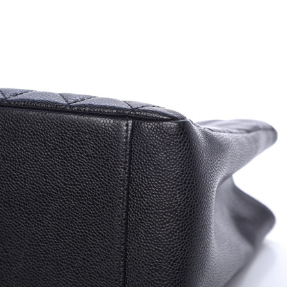 Chanel Caviar Quilted Grand Shopping Tote GST Black 9 of 11