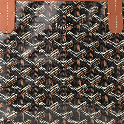 Goyard Goyardine Reversible Mini Anjou Black Gold 9 of 11