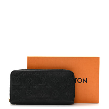 Louis Vuitton Empreinte Zippy Wallet Black 12 of 12