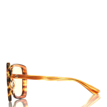 Gucci Acetate Square Frame Sunglasses GG1314S Havana 3 of 8