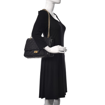 Chanel Aged Calfskin Quilted 2.55 Reissue 227 Flap Black 3 of 10