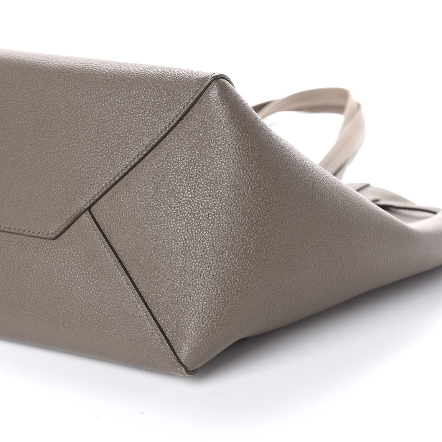 Celine Soft Grained Calfskin Small Belt Cabas Phantom Taupe 9 of 9