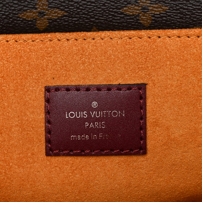 Louis Vuitton Monogram Braided Pochette Metis Safran 6 of 9