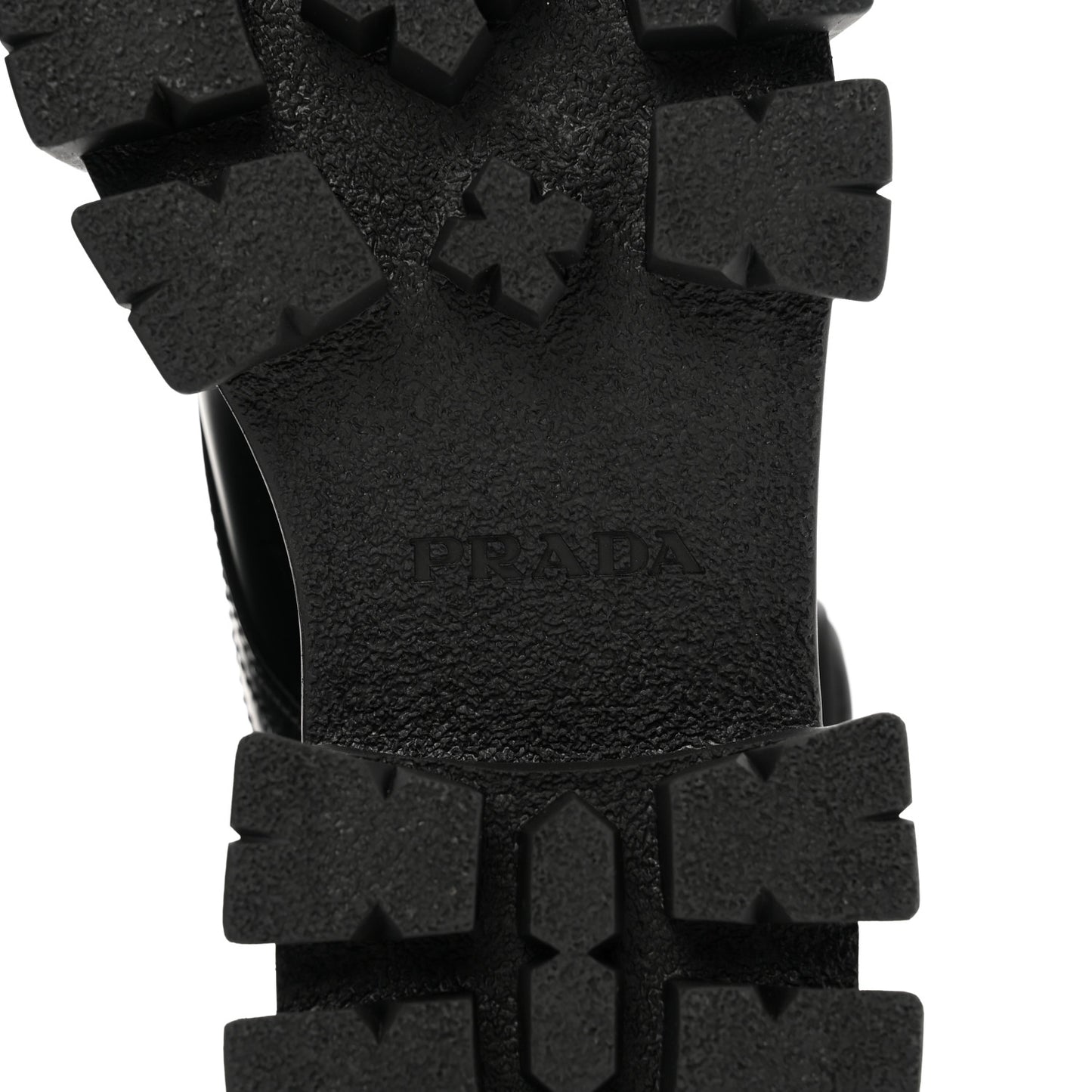 Spazzolato Rois Nylon Metal Triangle Logo Monolith Pouch Pocket 55mm Boots 37.5 Black