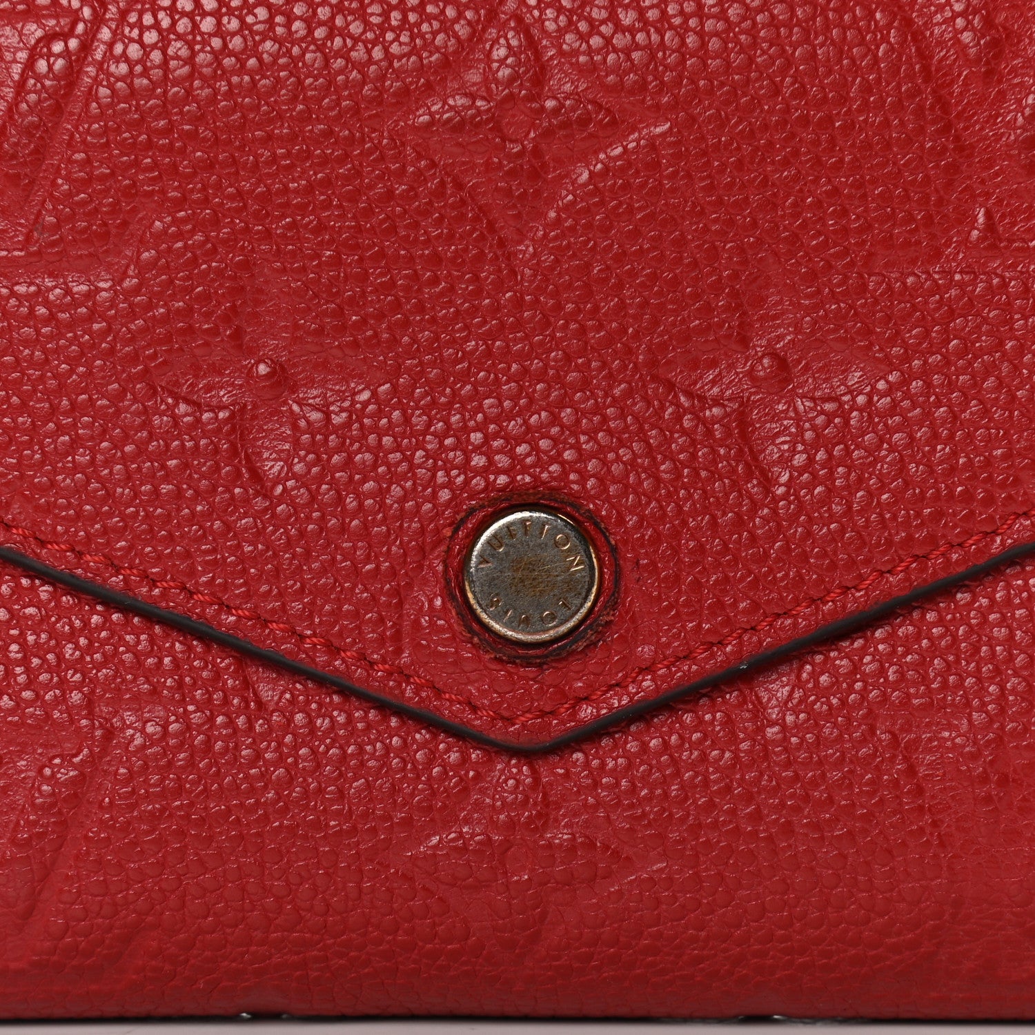 Louis Vuitton Empreinte Compact Curieuse Wallet Cherry 10 of 10
