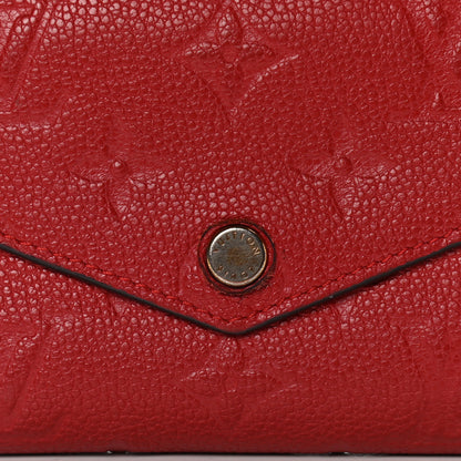 Louis Vuitton Empreinte Compact Curieuse Wallet Cherry 10 of 10